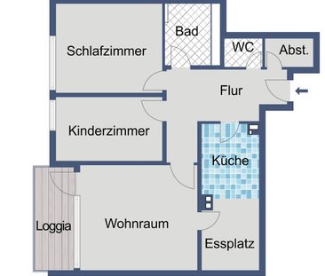 Geräumige Wohnung mit Ausblick - Photo 1