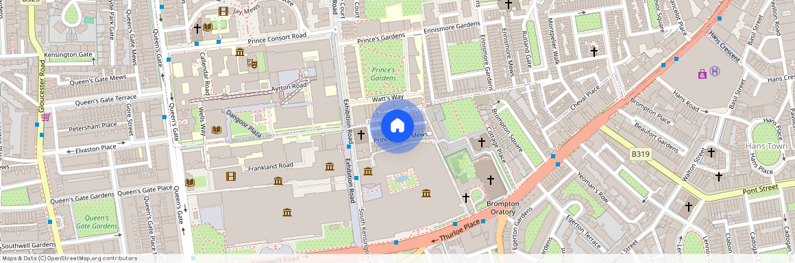 Princes Gate Mews, Knightsbridge, London