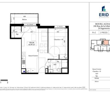 Location Appartement 2 pièces 45m² BOURG ACHARD 27310 - Photo 2