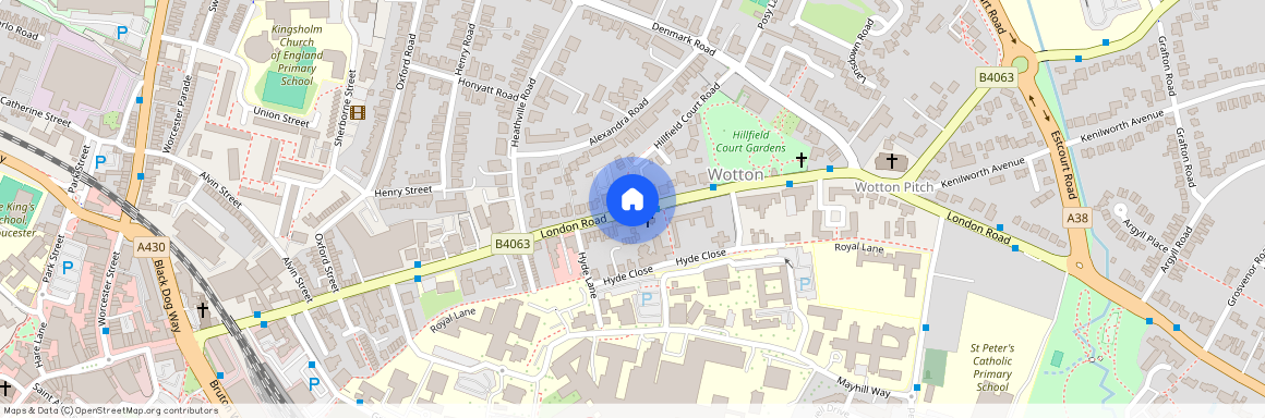 London Road, Gloucester, Gloucestershire, GL1