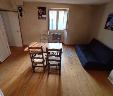 T3 meublé - chambre + bureau + salle de vie - Photo 2