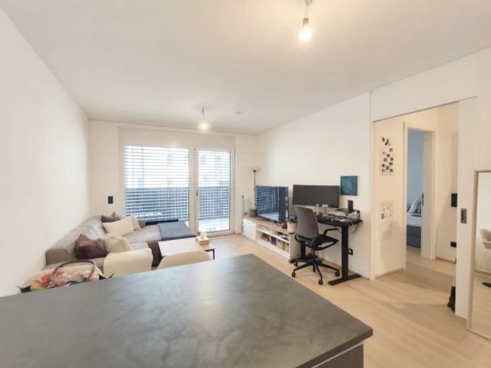 Pauschalmiete inklusive Warmwasser, Heizung & Kühlung - Traumhafte 2-Zimmer-Wohnung mit großzügiger Loggia und stilvoller Ausstattung - Foto 1