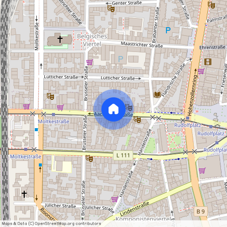 Aachener Straße, 50674 Köln