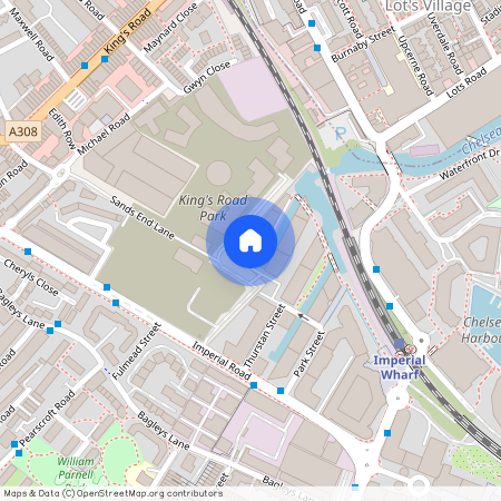 The Kings Tower, Chelsea Creek, Fulham, SW6