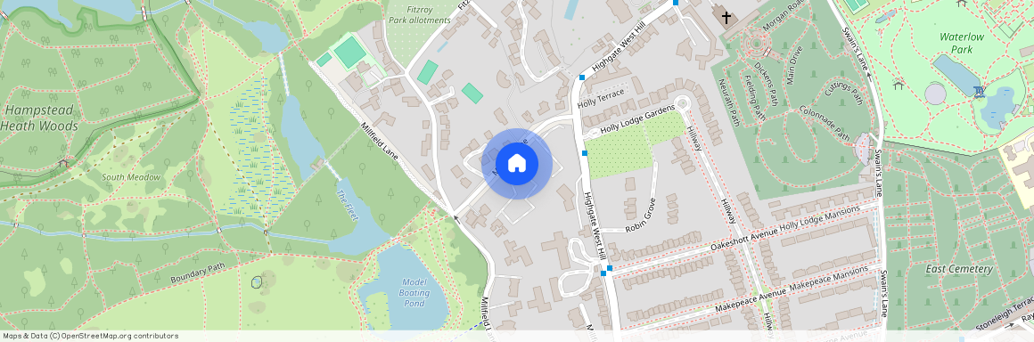 Highgate West Hill, Highgate, N6, N6