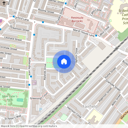 Monks Place, Warrington, Cheshire, WA2