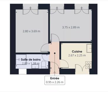 APPARTEMENT 2 PIECES VIDE - 157 RUE DE FRANCE - Photo 5