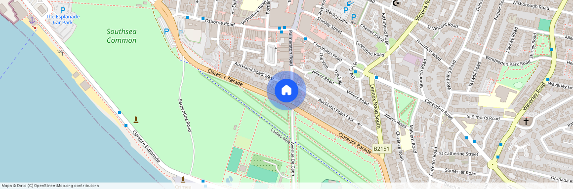 QUEENS KEEP, CLARENCE PARADE, PO5 3NX