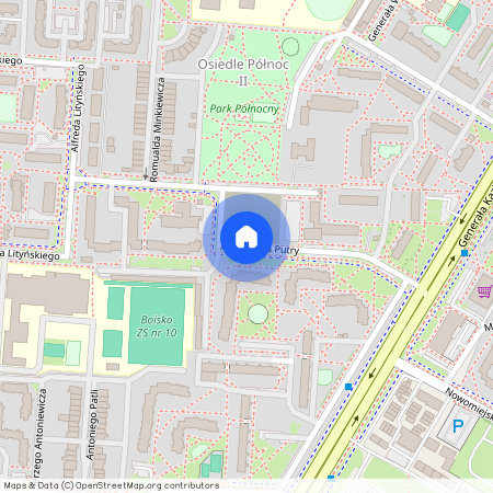 ul. Aleksandra Putry, Suwałki, podlaskie