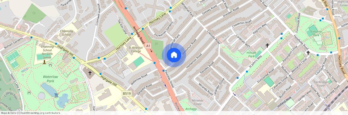 Whitehall Park, Whitehall Park, N19