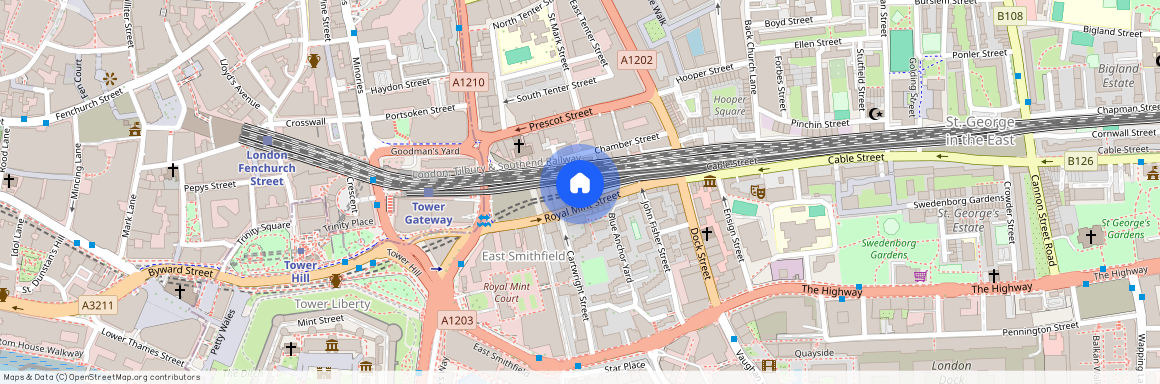 Tower Hill – 1 Bedroom Flat