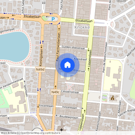 Nestor de Tièrestraat, 12, 1.2, 8300, Knokke-Heist