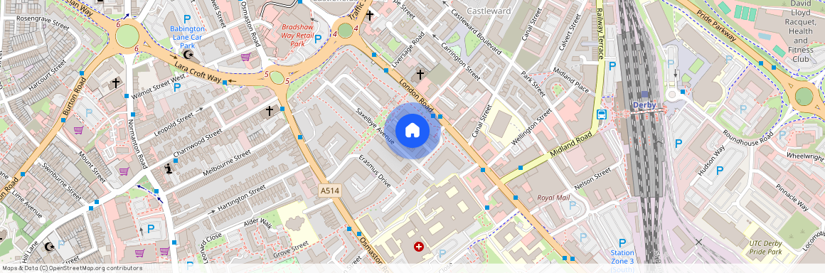 Sylvester Close, Derby, Derbyshire, DE1