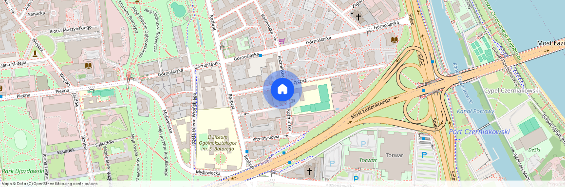 ul. Fabryczna, Solec, Śródmieście, Warszawa, mazowieckie