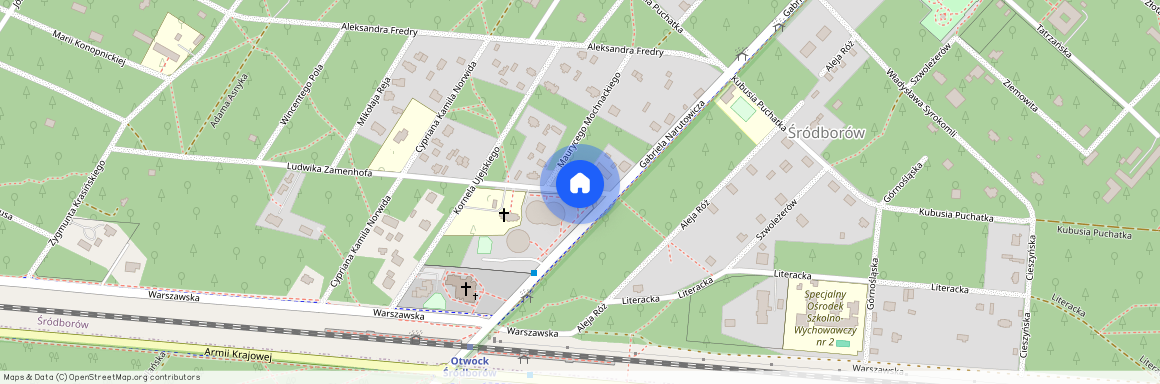 ul. Ludwika Zamenhofa, Otwock, otwocki, mazowieckie