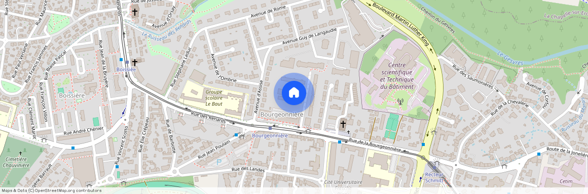 Avenue de l'Alverne, Nantes, Pays-de-la-Loire, France