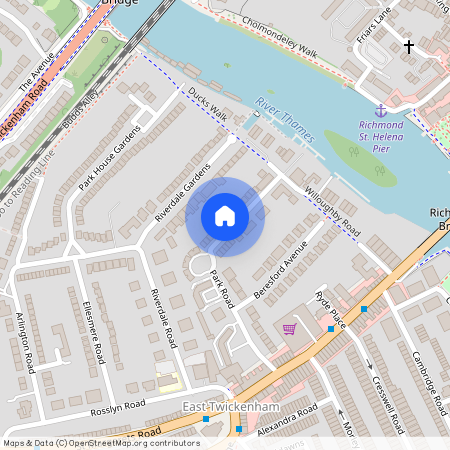 Park Road, East Twickenham, Twickenham, TW1