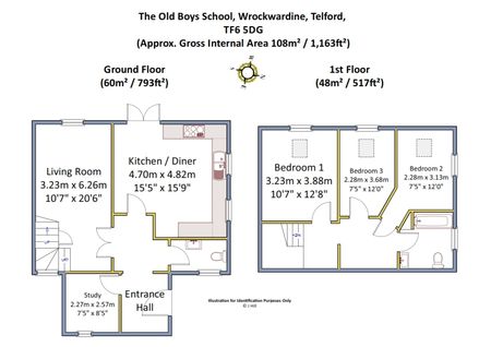 The Old Boys School, Wrockwardine - Photo 3
