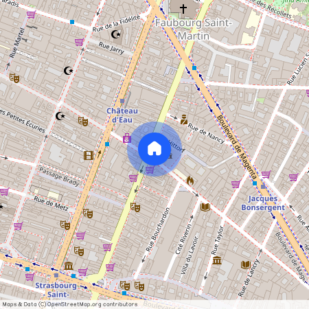 3 pièces meublé de qualité, Paris 10Ème