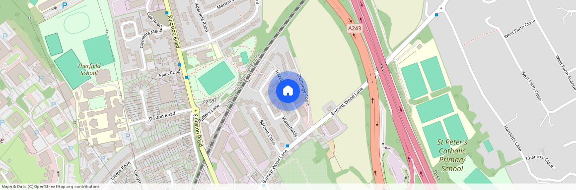 Hazelmere Close Leatherhead KT22