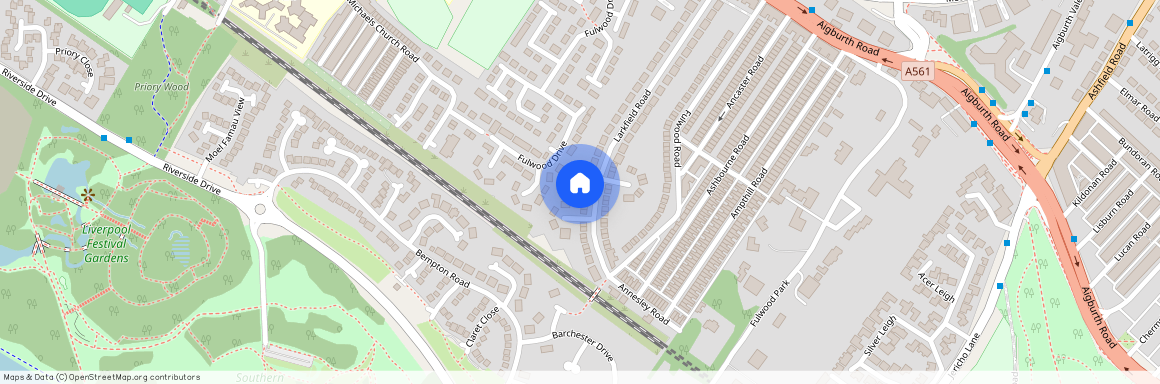 Larkfield Road, Liverpool, Merseyside, L17