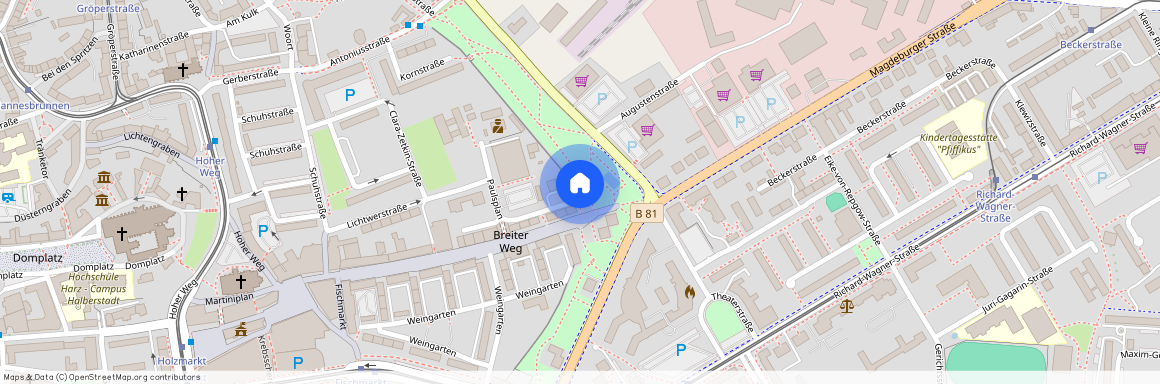 Breiter Weg 1+2, 38820 Sachsen-Anhalt - Halberstadt