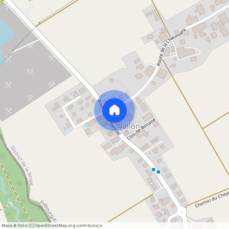 RTE DE LA CHAUMIERE 2, 1565, Vallon