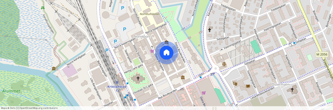 J H Dahlsgatan, Kristianstad