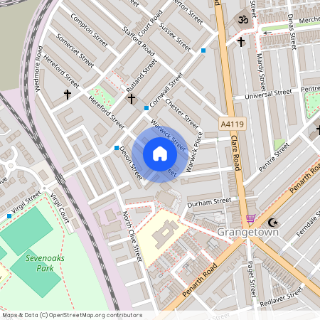 CF11 6PS Grangetown, Wales, Cardiff