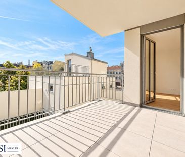 Moderner, urbaner 3-Zimmer-Erstbezug mit südwestlichen Balkon & Kli... - Foto 5