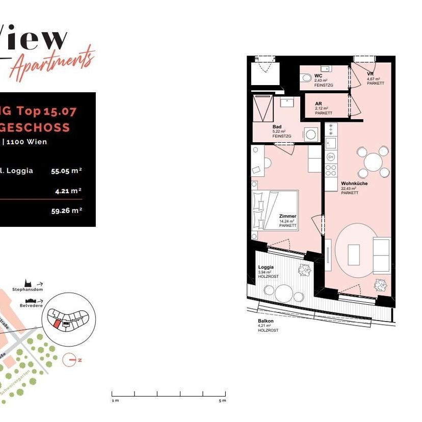 + BelView Apartments + provisionsfrei mit Fitness und Sauna - Photo 1