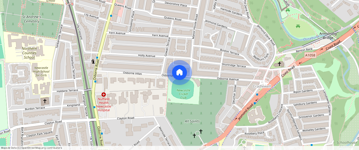 Osborne Avenue, Newcastle Upon Tyne, NE2