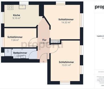 3-room apartment with garden seating in a quiet location in Brunnadern - Foto 6