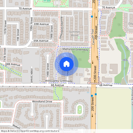 google map, Township of Langley, Township of Langley, Metro Vancouver, V2Y 3B7