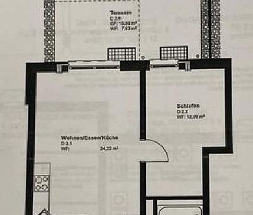 2 Zi. Neubau Wohnung mit Terrasse + kl. Garten Fürth / Wohnung mieten - Photo 3