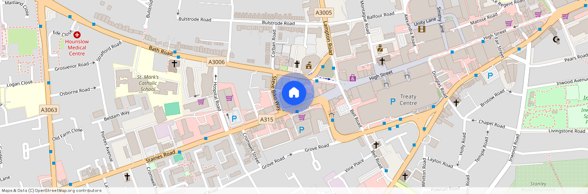 Trinity Square, Hounslow TW3