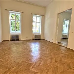 U1-TAUBSTUMMENGASSE, gepflegte 70 m2 Altbau, Wohnküche, 1 Zimmer, Duschbad, Parketten, 1. Liftstock, Hofruhelage, Möllwaldplatz - Photo 1