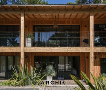 Architecture contemporaine bardée de bois, cette maison de 160 m2, ... - Photo 6