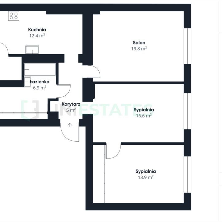 Zabrze 80m2 na wynajem Ul. Wolności 3Pokoje - Zdjęcie 1