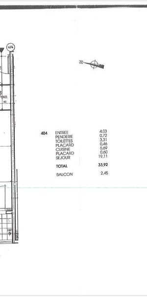 Location Appartement 1 pièce 33m² TOURS 37000 - Photo 2