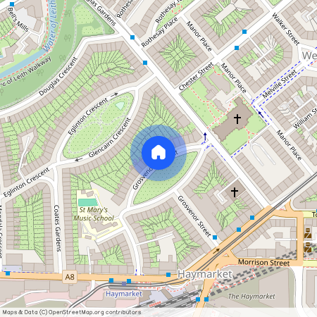 Grosvenor Crescent, West End, Edinburgh