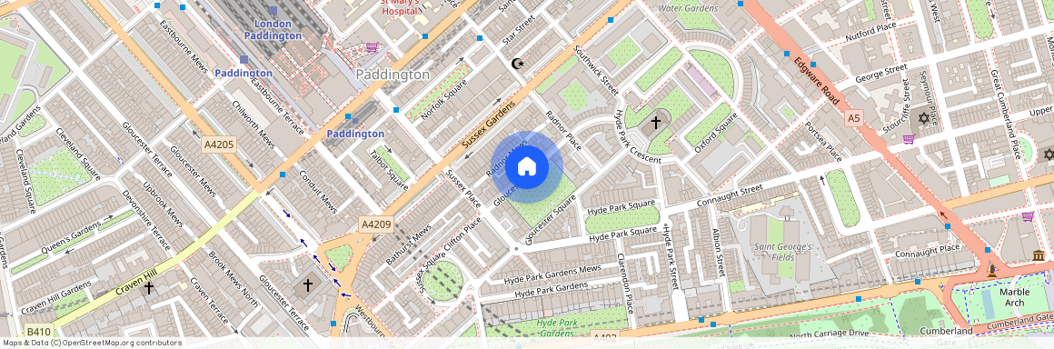 Chelwood House, Gloucester Square, W2