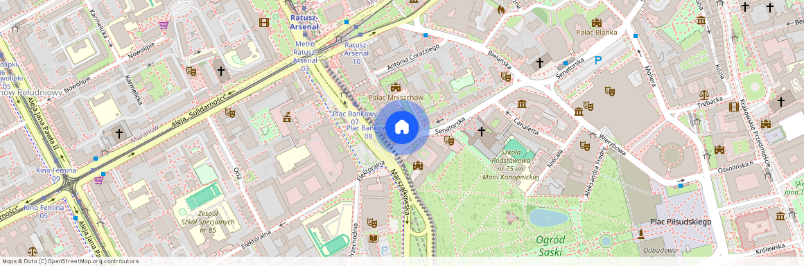Warszawa Śródmieście, Senatorska