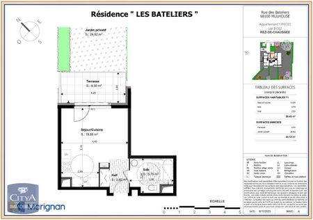 Location Appartement 1 pièce 28m² MULHOUSE 68100 - Photo 5