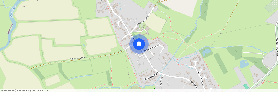 Gold Hill, Child Okeford, Blandford Forum, Dorset, DT11