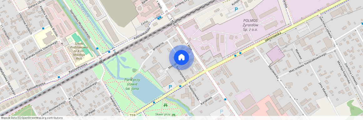 ul. Mieczysławowska, Żyrardów, żyrardowski, mazowieckie