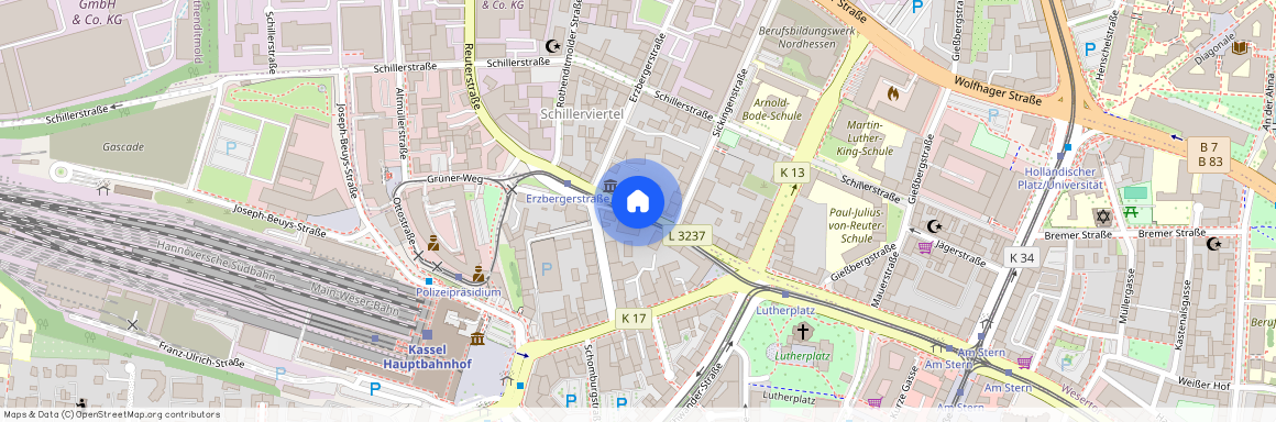 Grüner Weg, 34117 Hessen - Kassel