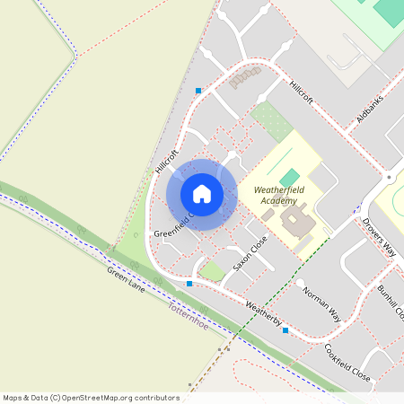 Greenfield Close, Dunstable, Bedfordshire, LU6