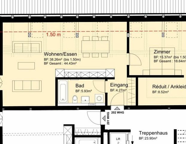 2.5 Zimmer Wohnung 202 2.OG - Foto 1