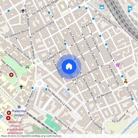 Palermo, Via Filippo Corazza, 58/A - Policlinico